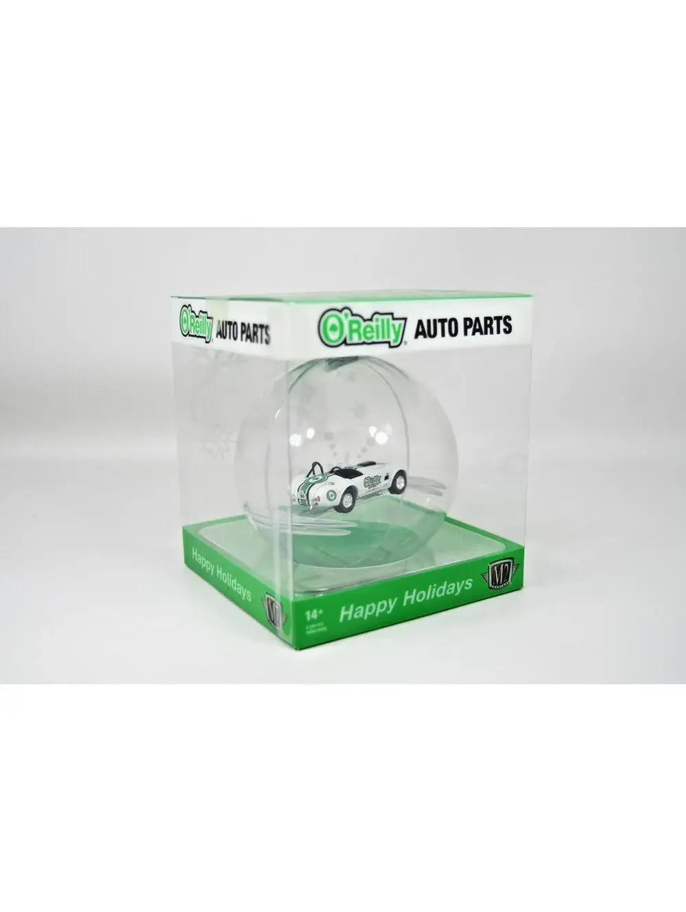 M2 Machines O'Reilly Auto Parts 2025 Christmas Ornament 1965 Shelby 427 Cobra